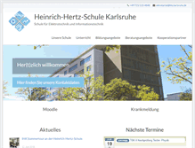 Tablet Screenshot of hhs.karlsruhe.de